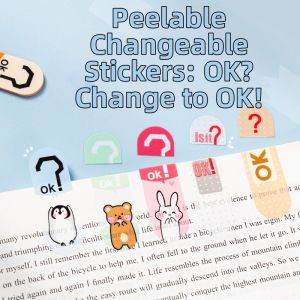 Reusable Waterproof Creative Index Stickers