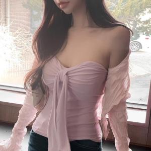 Pure Desire Design Strap Vest Womens Sleeveless Top Inner Wear Short Style Cotton Blend Elastic Fabric Commute Style