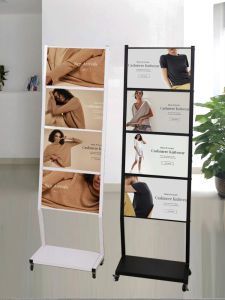 Billboard at the Door of the Store Display Card Standee Display Stand Vertical Floor Type KT Board Stand Water Sign Poster Production Customization
