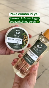 JUKE Syuga Lulur Argan Body Scrub 100gr Krim Lulur Mencerahkan Tubuh