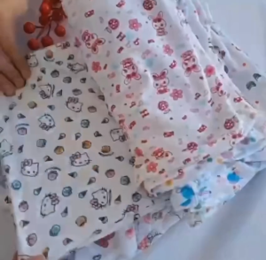 【Baby girl】 Floral Boxer Shorts For Kids Fashion Good fabric 12/6 PCS Cotton Spandex Printed Underwear Cute and Sweet