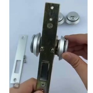 Corona Aluminum Door Lock Set Double Key