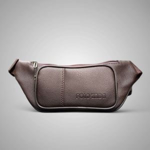 Waistbag Pria Kulit PU Premium | Tas Selempang Pria Merk POLOZADA