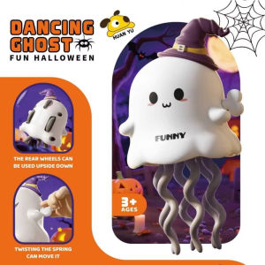 Aitemay New Magical Dancing Children’s Toy Stress-relief Toy Creative Octopus Cup Fun Toy Christmas Halloween LED Light Music Electronic Robot Interactive Children’s Birthday Gift