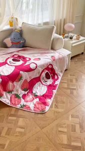 Chăn đũi cho bé - Chăn hè thu cotton đũi cao cấp cho bé nằm điều hòa kích thước 150x110cm chăn đũi mát cho bé tiện dụng có thể mang đến trường