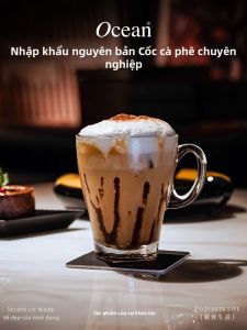 Tách Cà Phê Kính Sang Trọng Cao Cấp