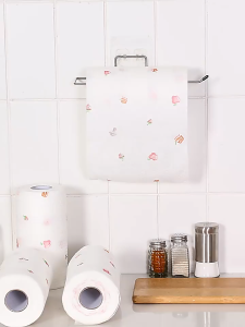 Tissue Gulung Motif Untuk Minyak Dapur Serbaguna / Kertas Tisu Gulung Dapur Serap Minyak