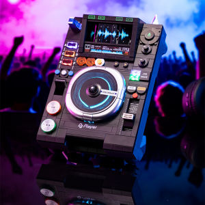 Pantasy | Đồ Chơi Giáo Dục Lắp Ráp Mixer DJ Cổ Điển Phát Nhạc Bluetooth