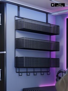 MUGG | Hanging Basket Storage Shelf No Drilling