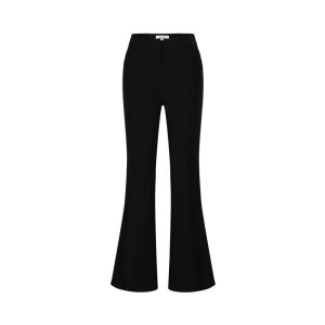 Elegant Commute Slimming Drapey Micro-flared Pants Long Trousers Womens Fashion Summer 2025 New Arrival Natural Waist Polyester Fiber