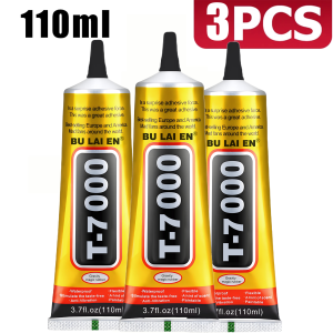 LOOLIFL | T-7000 Phone Adhesive Waterproof Flexible Bonding Glue for Phone Screen Fix Electronics Rhinestone Rhinestone Jewelry Craft .