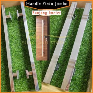 handle pintu panjang 1 meter untuk pintu depan kuputarung full stainless kuat dan elegan