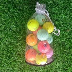 23 New Arrival Transparent Golf Ball Net Golf Bag Can Hold 12-15 Balls Golf Ball Storage Bag