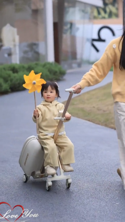 New 2025 Vali Xe đẩy Lecoco nhập khẩu cao cấp vali du lịch kiêm xe ngồi ...