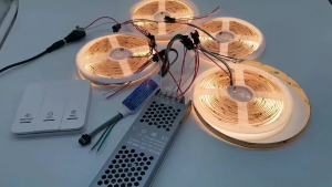 WS2811 Horse Race COB LED Strip Light DC 24V 360 LEDs/M Flex Ribbon Chasing 5M 10M 20M Running Water Flowing Ledstrip Lights