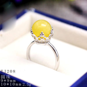 S925 Pure Silver Ring Setting DIY Inlaid Pearl Honeycomb Open Ring Setting No Hole Fashionable Commute Style Jewelry Accessory