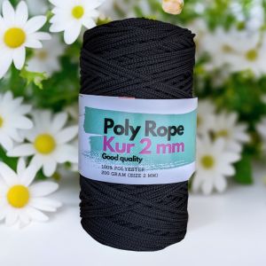 BENANG RAJUT POLY ROPE 2 MM 200 GRAM