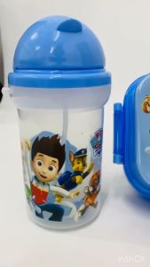 iSchoolDy Cartoon PAW Lunch Box Water Bottle 600ML Set