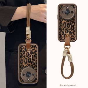 Mới Ốp Lưng Honor X9C Smart 5G Huawei Nova Y72 Y71 Y70 Y91 Y90 Y61 Ins Dễ Thương Phim Hoạt Hình Xu Hướng Thời Trang in da báo Da Chống Sốc Ốp Điện Thoại mềm Với Dây 2025