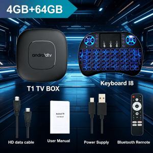 Android 16 Smart TV Box 8GB+128GB Allwinner H313 Netflix Google Assistant Video Bluetooth6.0 Media Player Very Fast Set Top Box