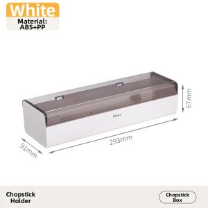 Dustproof Covered Chopstick Storage Box