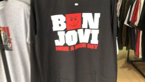 Kaos Bon Jovi Have A Nice Day Tshirt Bahan 100% Cotton