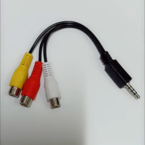 Dây chuyển từ jack 3.5 ly sang 3 đầu bông sen cái - C22 (Shop Reder)