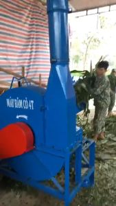 Máy băm cỏ voi 4T Bình Quân - Năng suất 3 tấn/h | LH: 0941.783.758 (zalo)