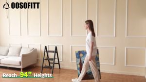 [Sg Seller] Ladder Foldable Step Ladder Step 3 Ladder Foldable aluminium Mini Ladder Small Stepping Stool Folding Ladder