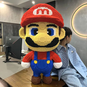 HANLIANG | Super Mario Large High Difficulty Adult Edition Educational Building Blocks
