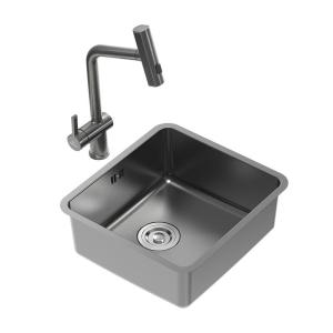 HIGOLD | Stainless Steel 304 Kitchen Sink Round Basin