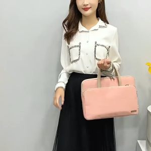 Túi chống sốc laptop macbook surface túi đeo chéo công sở nam nữ cặp đựng laptop sang trọng chống nước