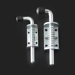 Stainless Steel Spring Loaded Latch Pin Heavy Duty Thickened Barrel Bolt for Door Gate Van Container