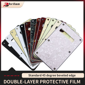 PHRILAM  6 Holes Guitar Back Plate Cavity Cover Pickguard for Fd ST Modern Style Electric Guitar