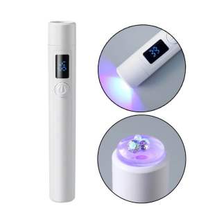 【MTS-SG】 LCD Timer Display Handheld Gel UV Nail Lamp with Silicone Tip