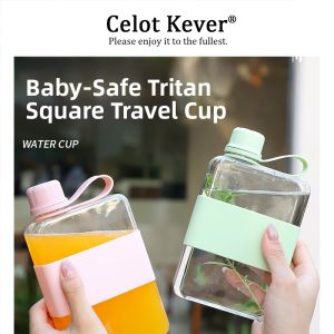 Compact Portable Flat Water Bottle