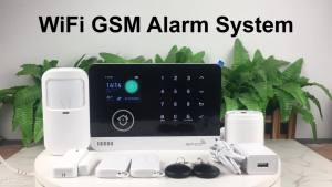 Tuya Smart WiFi GSM Home Security Alarm System - Touch Keyboard RFID APP Control Wireless Anti-Theft with Volume Adjustable
