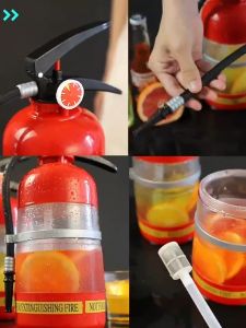 1.5L fire extinguisher water dispenser party beer water dispenser creative red wine water dispenser