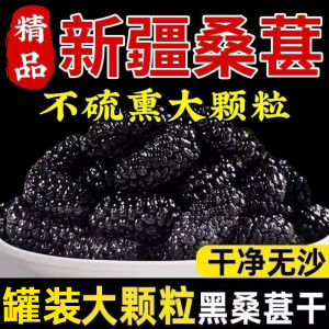 Xinjiang Dry Mulberry Selected Flagship Store Black Mulberry Specialty Grade Make Tea Fresh Large Grain Dried Fruit 500G New Goods