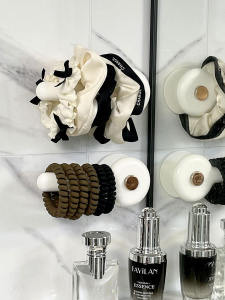 Đồ Trang Trí Tóc Dán Tường Liêu XiǎoChéng Móc Kẹp Tóc Dán Tường Kẹp Tóc Kẹp Tóc Buộc Tóc Kẹp Tóc Không Cần Khoan