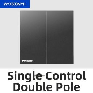 Panasonic | Customized Whole House Deep Gray Switch Socket 6.4mm