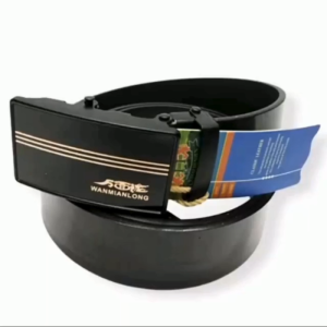 RENNE Sabuk Pria Kulit Model Rel Desain Modern Bahan Import Ikat Pinggang Kulit Pria Kualitas Import