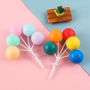 Colourful Balloons Mini Cake Deco Balloon Cake Topper 蛋糕气球装饰件