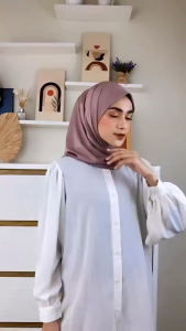 Hijab Segitiga Instan Jersey Premium Oval - JSM