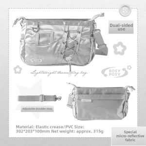 XINGLI | Stylish Aesthetic Design Anime Theme Drawstring Large Capacity Shoulder Bag