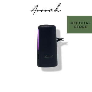 [ARORAH] GlowVent Car Nebulizer Air Freshener Perfume Aircon Vent Ultrasonic Waterless CAroma Essential Oil Diffuser Rechargeable