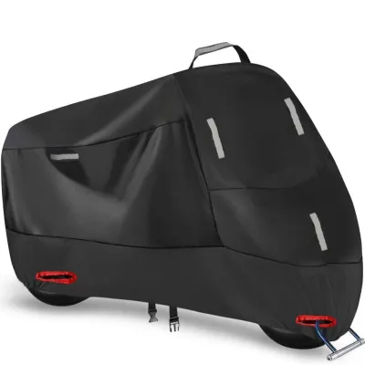 Motorcycle Dust Cover Reflective Strip Bicycle Waterproof Sun Protection Snow Protection Dustproof Oxford Cloth Bike Accessories