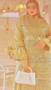 Gamis Kondangan Wanita UMAYA AZk23 Mix Tile Sapto Premium MIX Satin Velvet Termurah / Dress Muslim