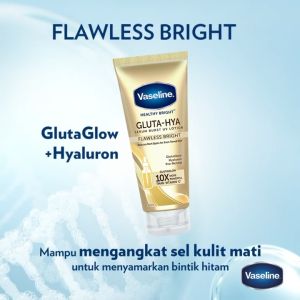 Vaseline Gluta-Hya Body Serum Flawless Bright 330 mL x2
