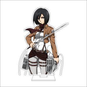 Bandai | 16CM Anime Attack On Titan Cosplay Acrylic Hình Đứng Ymir Sasha Braus Conny Springer Đồ Trang Trí Quà Tặng Cho Người Hâm Mộ Và Nhà Sưu Tập
